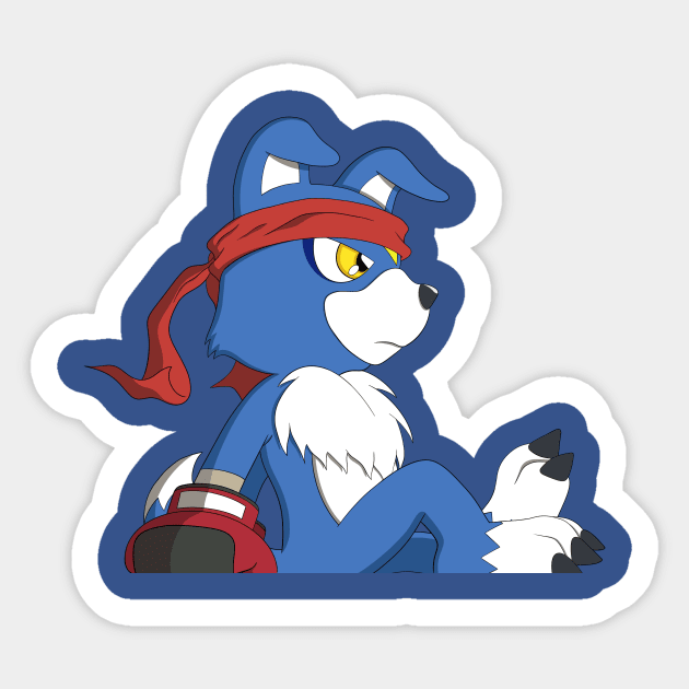 Sitting Gaomon Sticker by MEArtworks